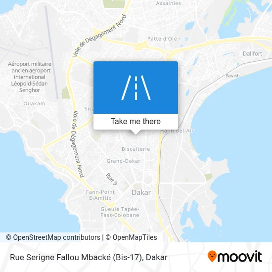 Rue Serigne Fallou Mbacké (Bis-17) map