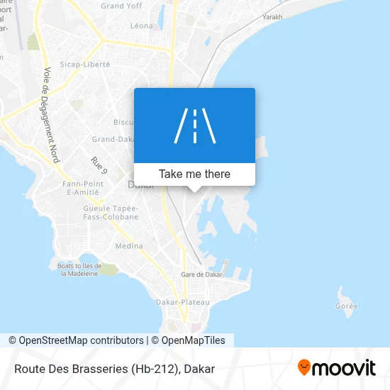 Route Des Brasseries (Hb-212) map