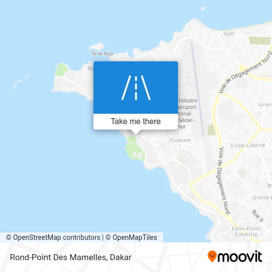 Rond-Point Des Mamelles map