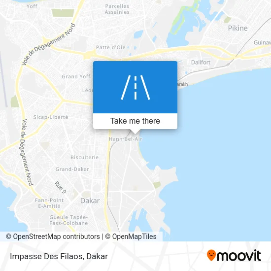 Impasse Des Filaos map