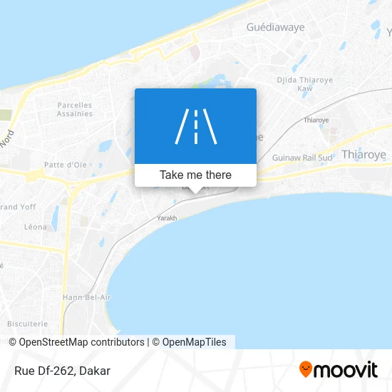 Rue Df-262 map