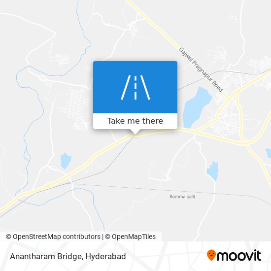 Anantharam Bridge map