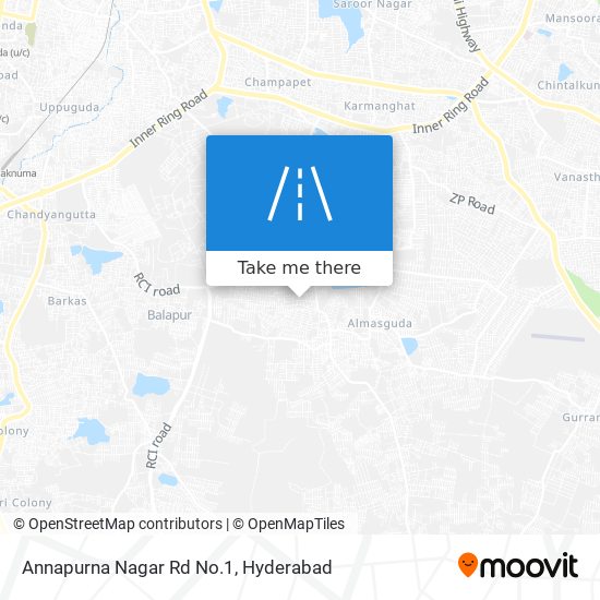 Annapurna Nagar Rd No.1 map