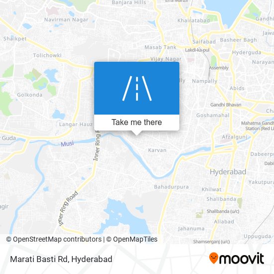 Marati Basti Rd map
