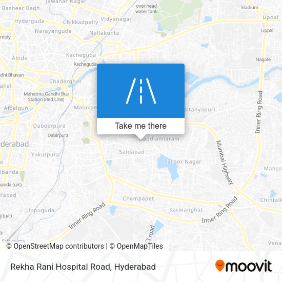 Rekha Rani Hospital Road map