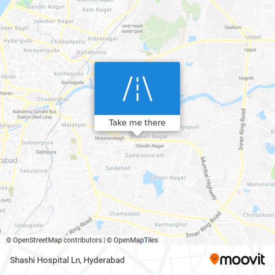 Shashi Hospital Ln map