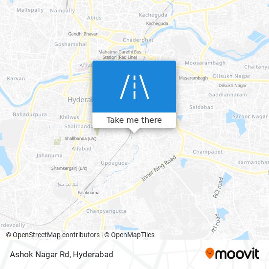 Ashok Nagar Rd map