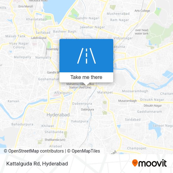 Kattalguda Rd map