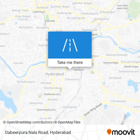 Dabeerpura Nala Road map