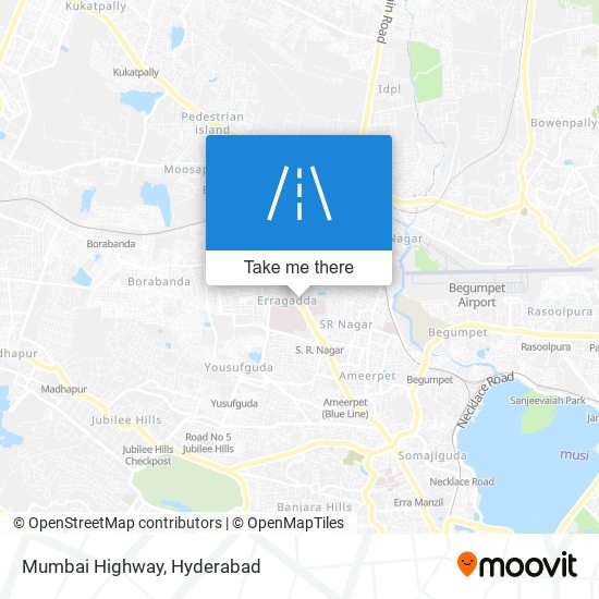 Mumbai Highway map