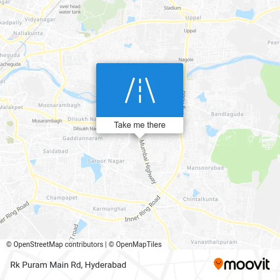 Rk Puram Main Rd map