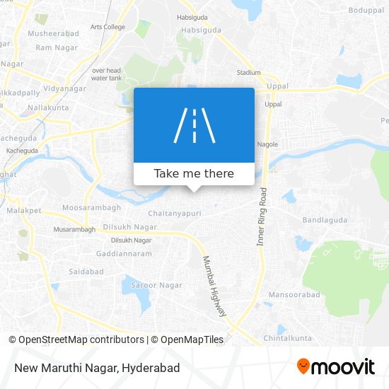 New Maruthi Nagar map