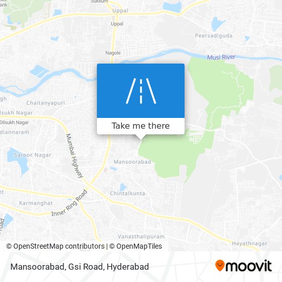 Mansoorabad, Gsi Road map