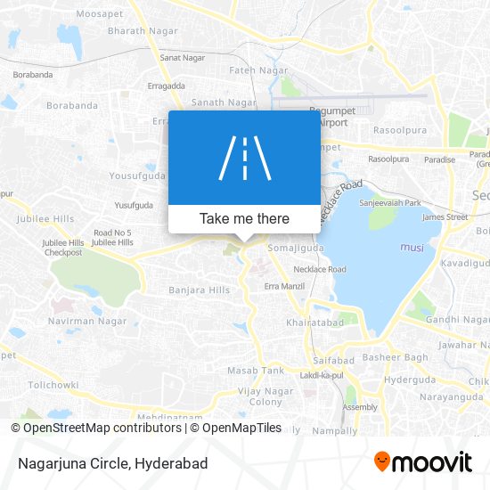 Nagarjuna Circle map