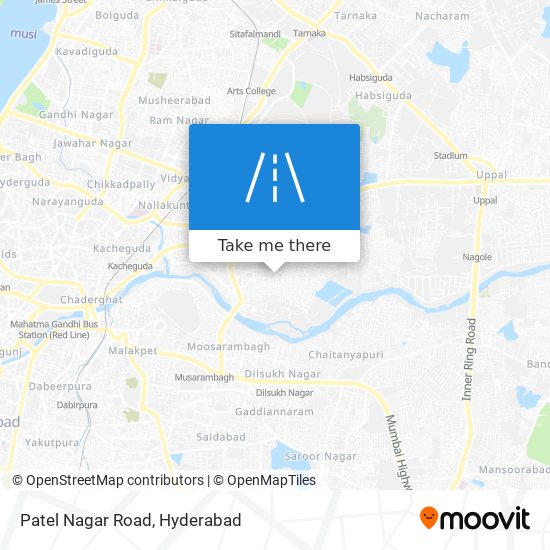 Patel Nagar Road map