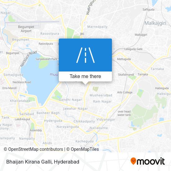 Bhaijan Kirana Galli map