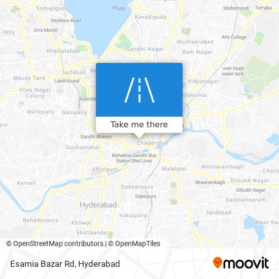 Esamia Bazar Rd map