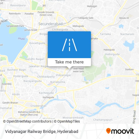 Vidyanagar Railway Bridge map