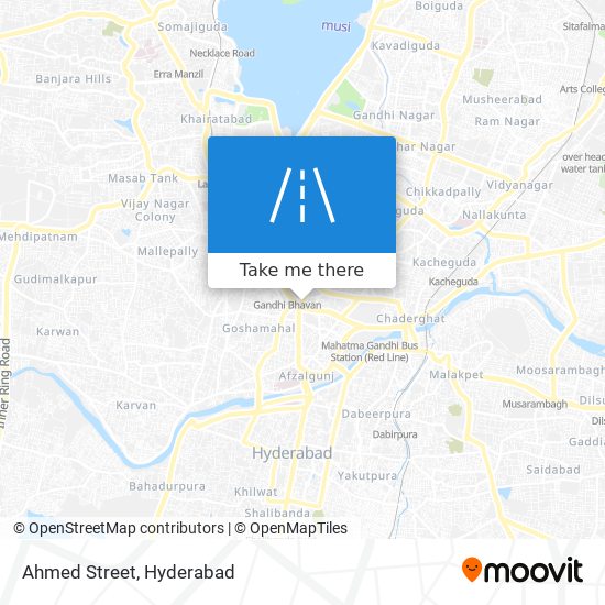 Ahmed Street map