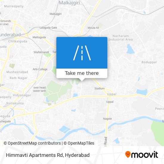 Himmavti Apartments Rd map