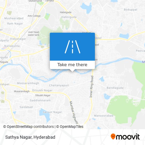 Sathya Nagar map