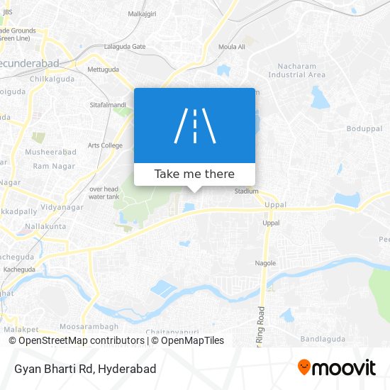 Gyan Bharti Rd map