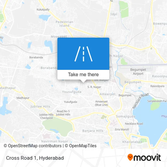 Cross Road 1 map