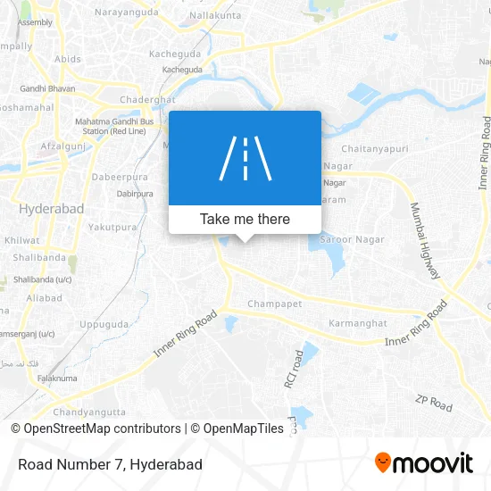 Road Number 7 map