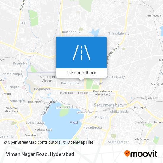 Viman Nagar Road map