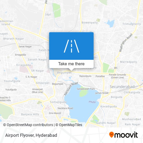 Airport Flyover map