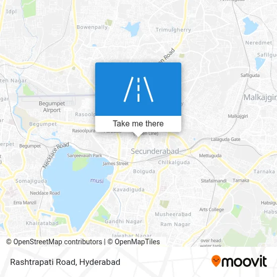 Rashtrapati Road map