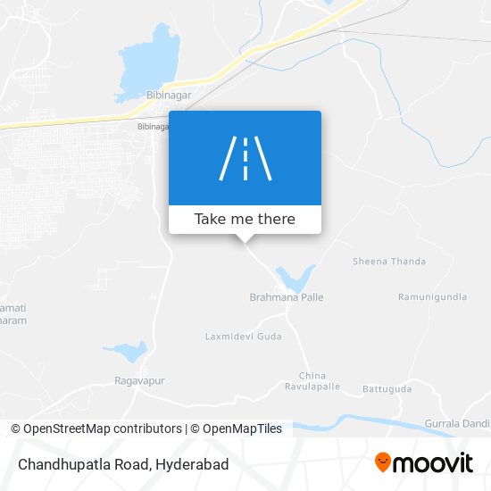 Chandhupatla Road map