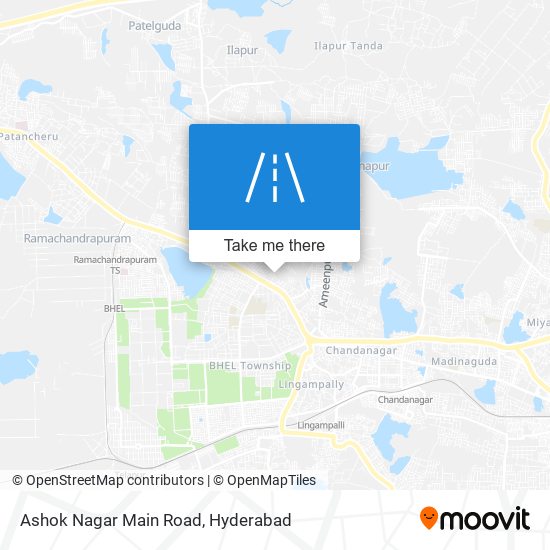 Ashok Nagar Main Road map