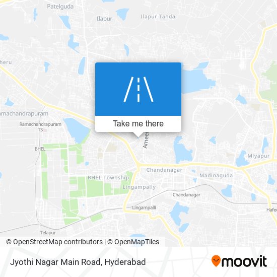 Jyothi Nagar Main Road map