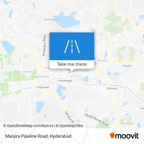 Manjira Pipeline Road map