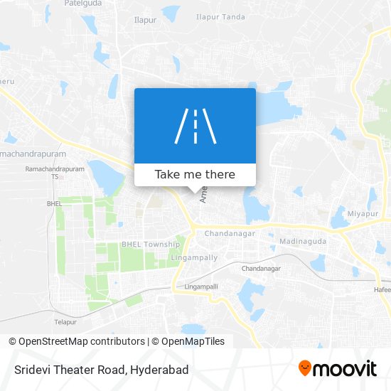 Sridevi Theater Road map