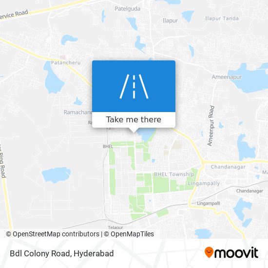 Bdl Colony Road map