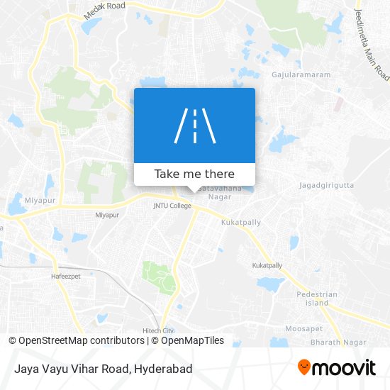 Jaya Vayu Vihar Road map