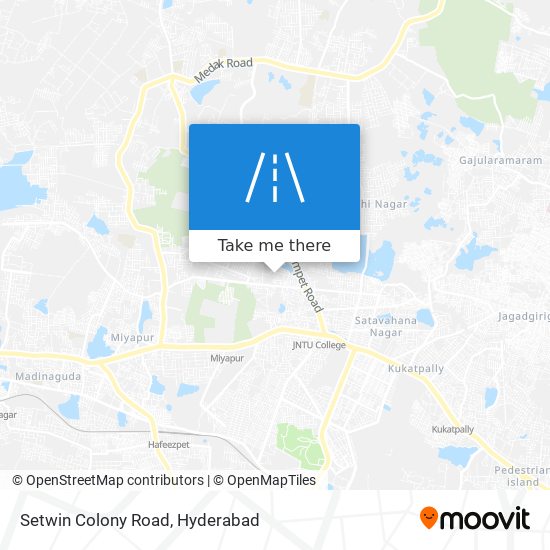 Setwin Colony Road map