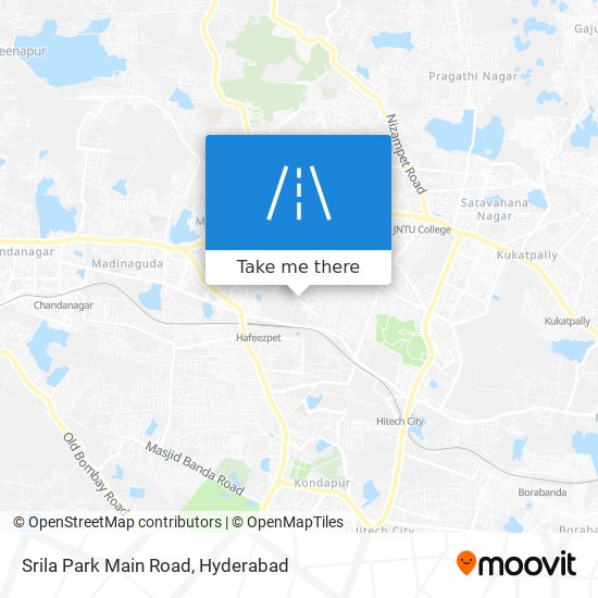 Srila Park Main Road map