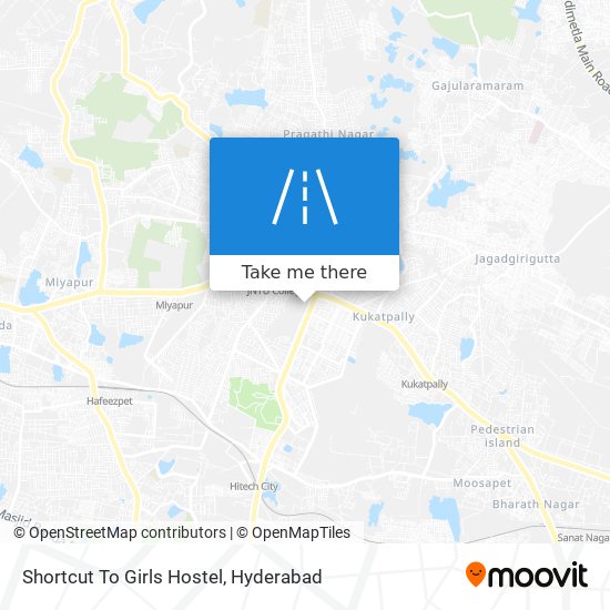 Shortcut To Girls Hostel map