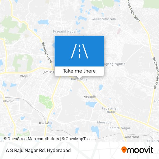 A S Raju Nagar Rd map
