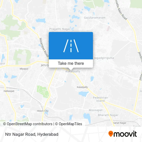 Ntr Nagar Road map
