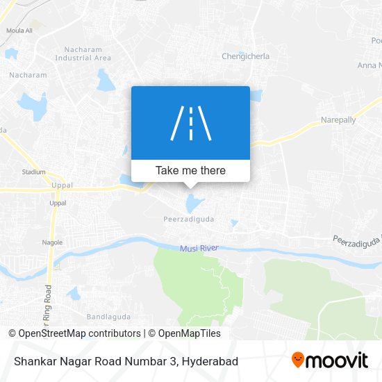 Shankar Nagar Road Numbar 3 map
