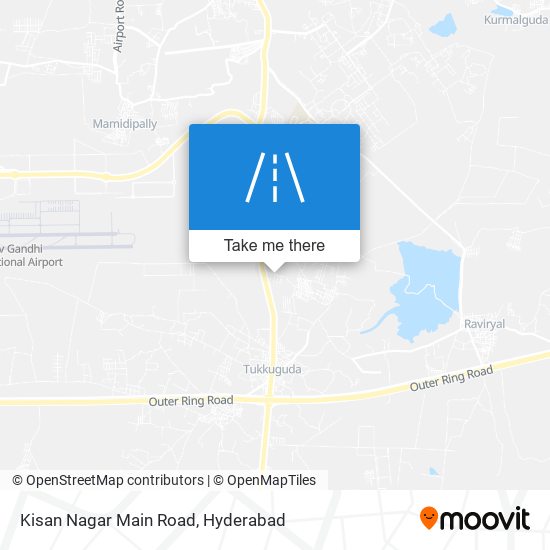 Kisan Nagar Main Road map