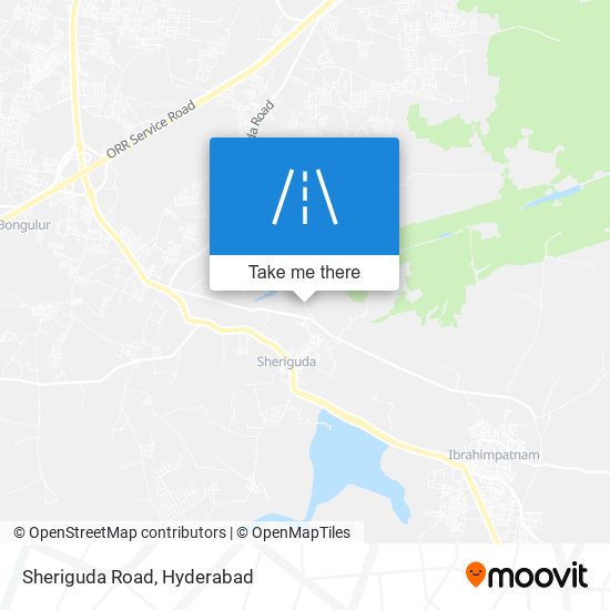 Sheriguda Road map