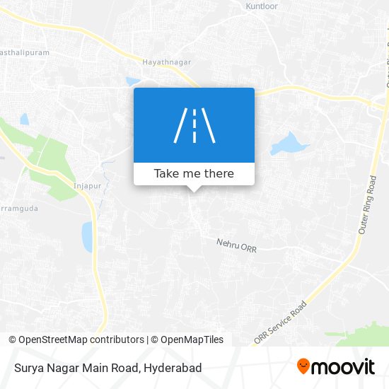 Surya Nagar Main Road map
