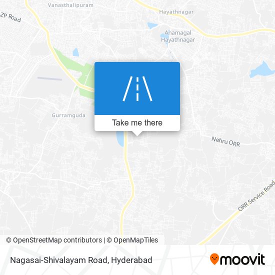 Nagasai-Shivalayam Road map