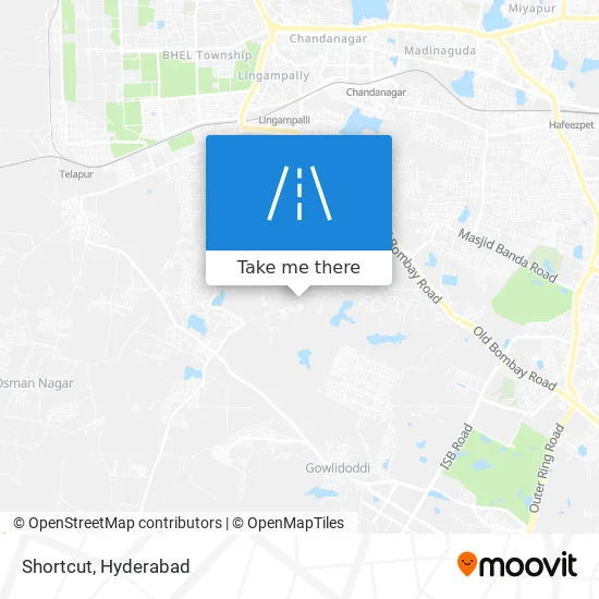 Shortcut map