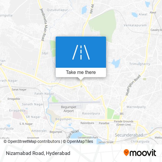 Hyderabad To Nizamabad Route Map How To Get To Nizamabad Road In Hyderabad By Bus Or Metro?